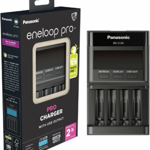 Cargador eneloop SmartPlus | 1 - 4 Pilas AA / AAA